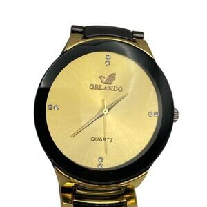 Classic Sharp ORLANDO Quartz Stainless Steel Back Men's Analog Watch